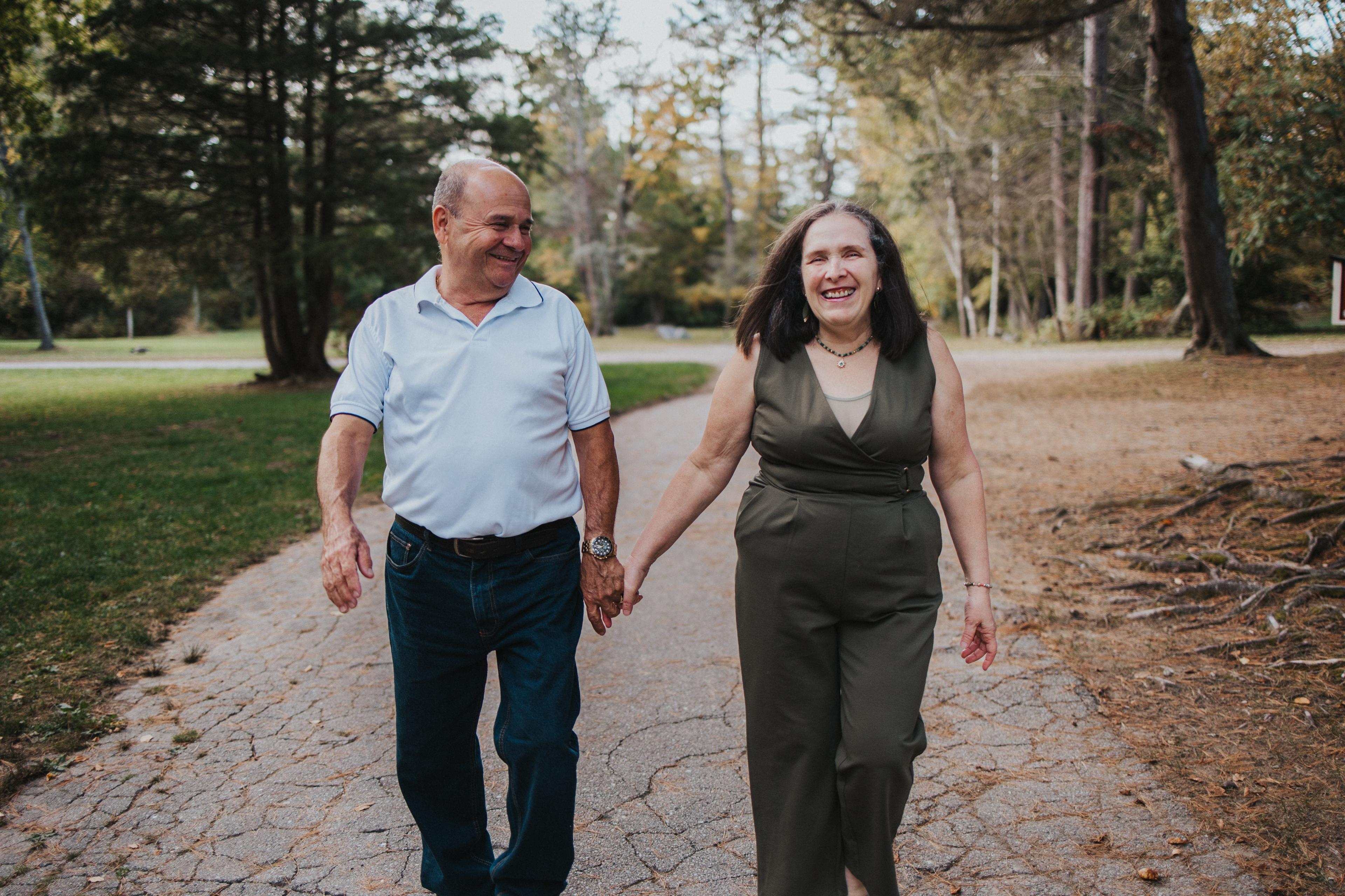 A Fall Couples Shoot at Benson Park in Hudson, NH